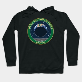 Milky Way Space Force Series - Earth Hoodie